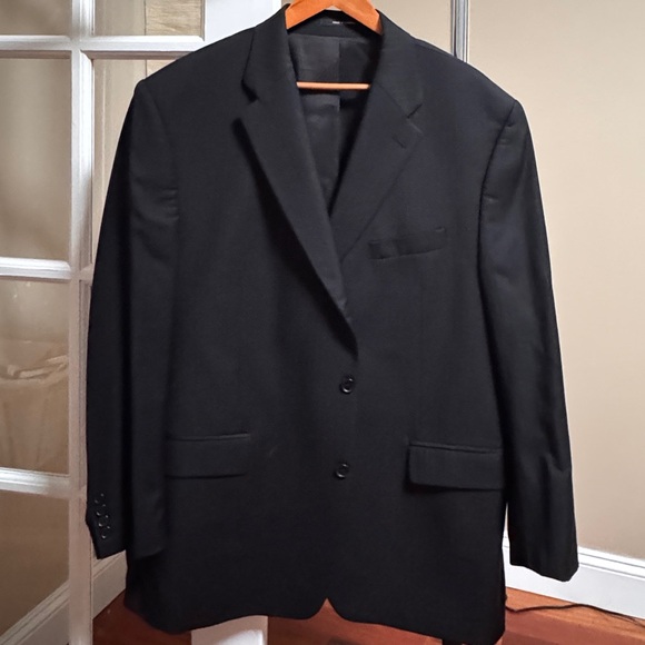 Alfani Classic Black and Gray Striped Suit Set - Picture 2 of 9